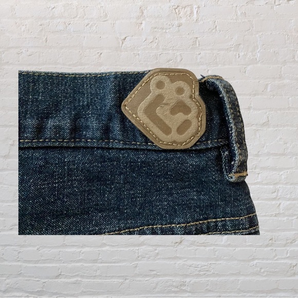 114. GROGGY Denim Skirt - Size 29 - Picture 4 of 6